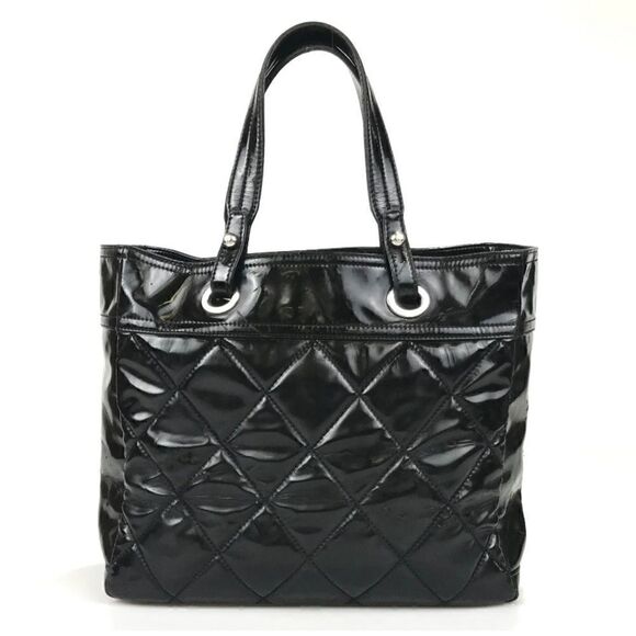 Authentic Chanel Matelasse Coco Mark Handbag Black - Picture 5 of 12